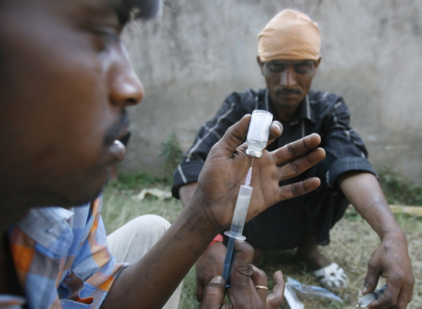 In India Illicit Pharmaceuticals Ravage Communities and Lives